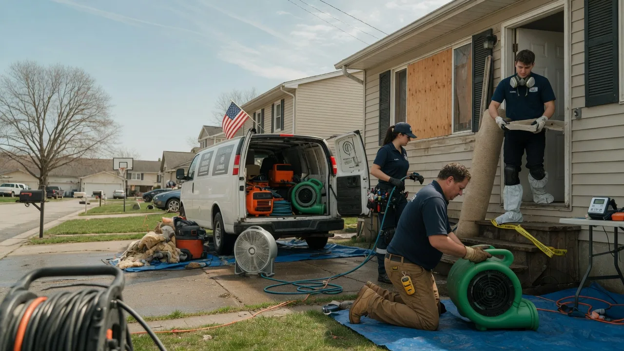 Water Damage Restoration in Forbes, ND near me